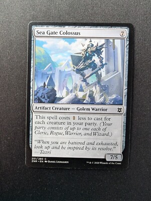 SEA GATE COLOSSUS #251 MTG Zendikar Rising
