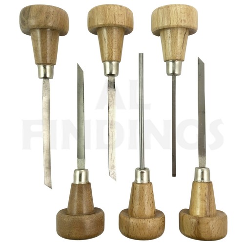 6pcs Engraver Gravers & Graver Sharpener Set - Picture 2 of 3