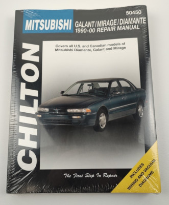 Mitsubishi Galant Mirage Diamante 1990-2000 Chilton Haynes Repair Manual New
