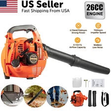 Handheld Leaf Blower Gas Powered 2-stroke Commercial Heavy Duty Grass Yard Clean