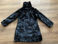 Webpelzmantel Pelzmantel Schwarz Kurzmantel Damen Gr. 38 Judith Williams NEU