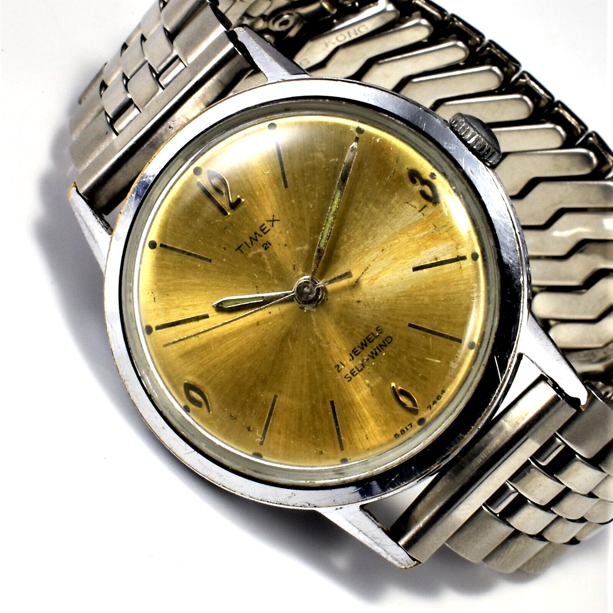 Vintage 1964 Timex 21 Jewel Prestige Collection Men Watch