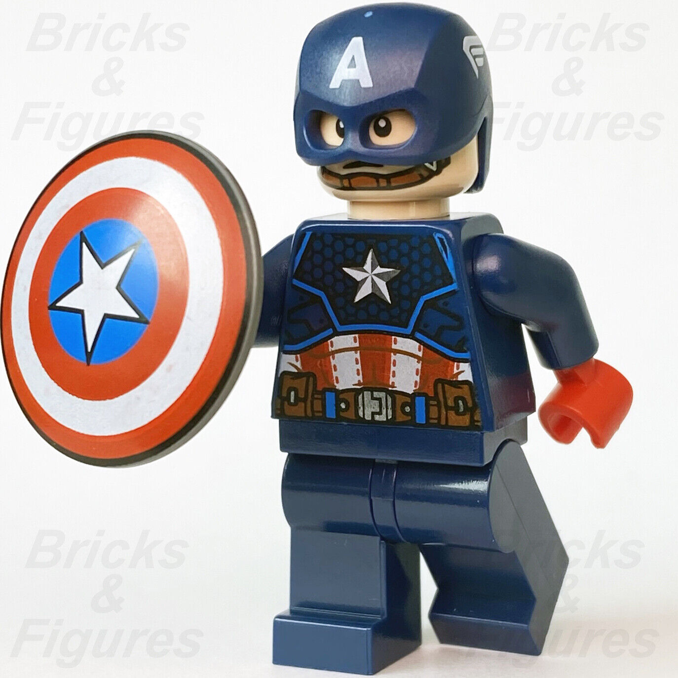 LEGO® Super Heroes Captain America Minifigure Avengers Suit Marvel 76168