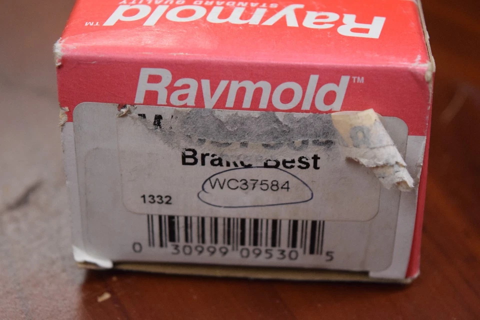 Cilindro de freno de rueda trasera Raymold WC37584 Foto 2 de 4