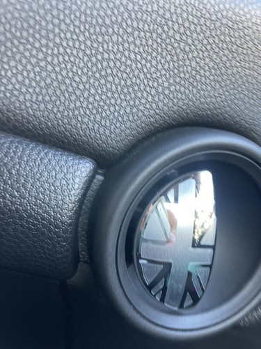 bmw Mini Cooper Clubman R55 R56 R60 R61 2xUnion Jack Door Handle etch Stickers - Picture 2 of 9