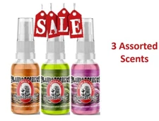 Blunteffects 100% Concentrated Air Freshener Car/Home Spray 3 Assorted Scents