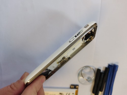 Apple iPhone 3GS 8 16GB Back cover housing +Small Parts + battery + repair tools - Zdjęcie 14 z 14