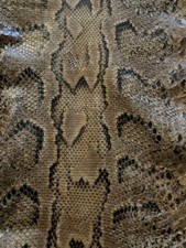 large snakeskin pelt 11ft x1ft - Python In One Piece Excellent Condition