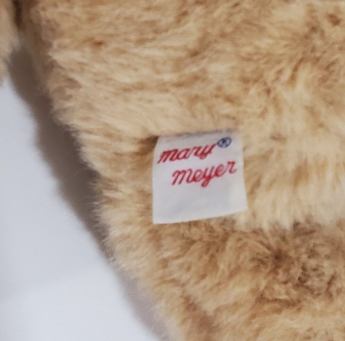 Mary Meyer Rabbit Plush 16" Vintage Brown Red Eyes Townshend Vermont Cranky Face - Picture 8 of 10