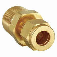 Parker Brass CPI Fitting, 3/8" Tube x 1/8" Male NPT, 6-2 FBZ-B