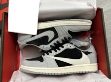 Travis Sc0tt AJ1 Low OG SP Grey Black Cream Men's Size US 7-12