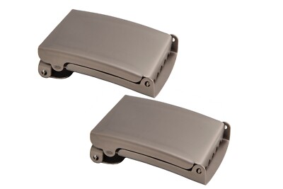 2er Set Schnallen für Stoffgürtel und Militärgürtel 4cm Breite
