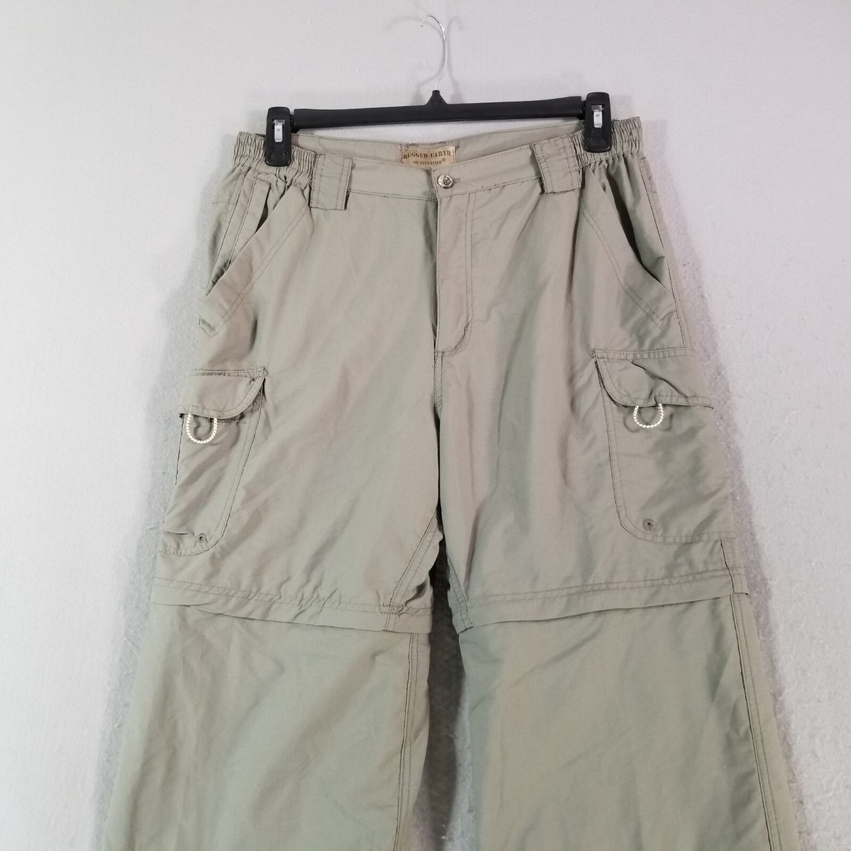 【MODIMOOD】3WAY BERMUDA CARGO PANTS Generic Mens Cargo Shorts Elastic Waist Bermuda Shorts with