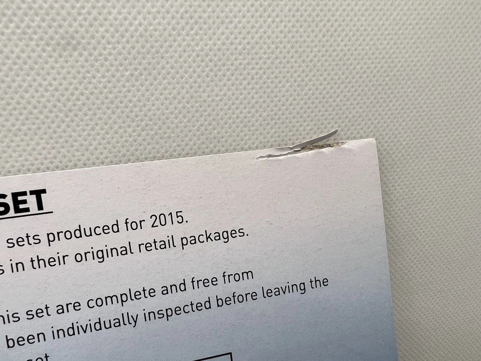 原厂封装 2015 年原厂密封套装内容卡套装 1/450 — 第 2/3 张图片