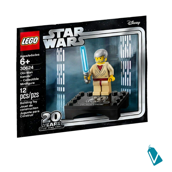 Lego Star Wars 30624 Minifigur Obi-Wan Kenobi 20 Jahre Edition Im Polybag Neu-image