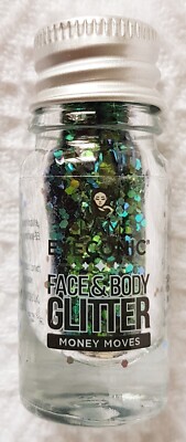 I AM EYECONIC Face & Body 3D Kosmetik Glitzer ~ Farbton MONEY MOVES (grün) ~ 4g