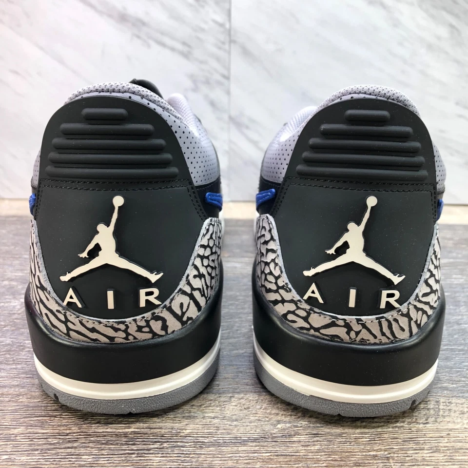 Nike Air Jordan Legacy 312 Zapatillas bajas 'Negro/Game Royal' CD7069-041 para hombre talla 12 Foto 4 de 4