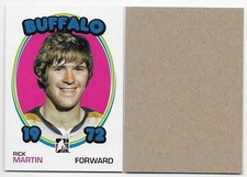 09/10 ITG 1972 THE YEAR IN HOCKEY BLANK BACK /72 (#1-200) U-Pick From List