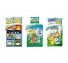 Anime Pokemon Pikachu Bettwäsche 100% Baumwolle Cotton 135x200 140x200