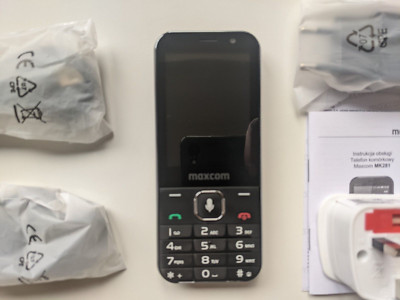 Maxcom MK281 Smart - Classic Feature Phone KaiOS 4G schwarz
