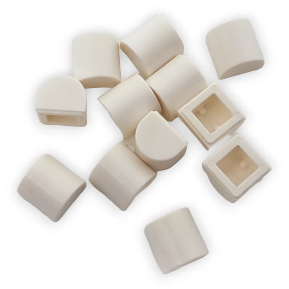 LEGO Dachstein Bogen 1x1 Weiß White 12x 49307 Rundstein Curved Stein NEUWARE - Bild 3 von 4