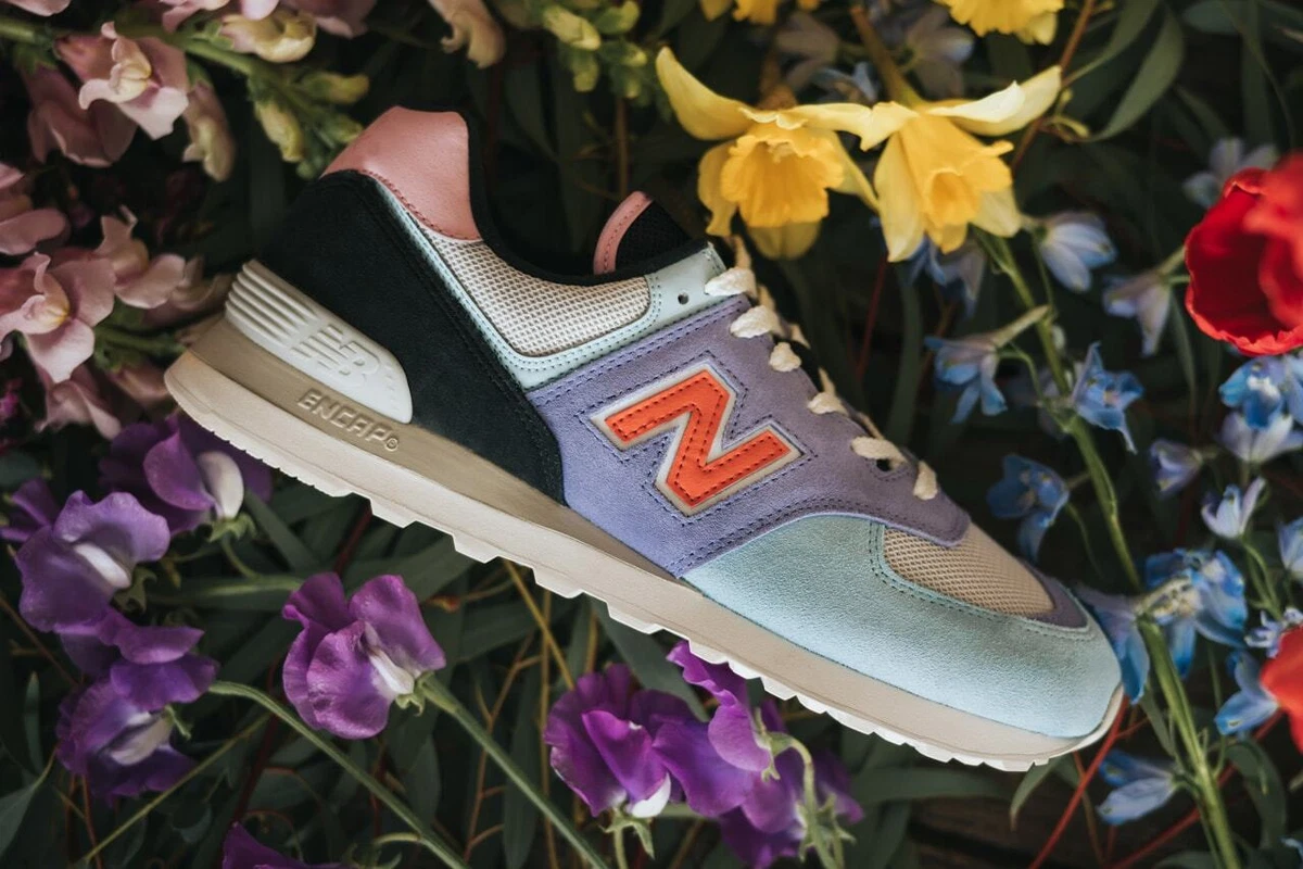 New balance rose et bleu cheap
