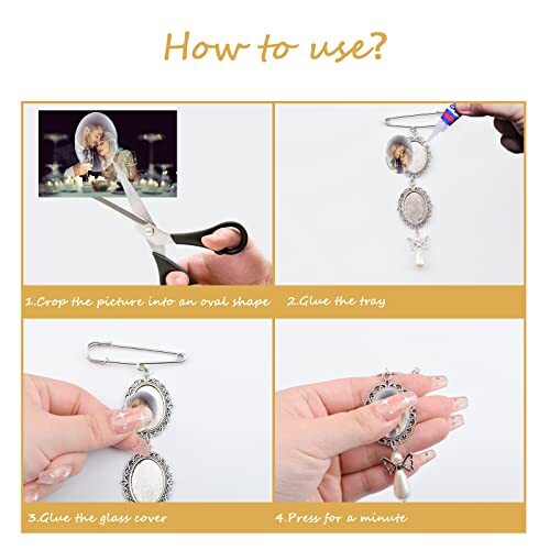 Leizhan Graduation Cap Photo Charm, Photo Charm DIY Making Kit Wedding Bouquet Photo Charms, Graduation Tassel Gifts For Class Of 2023 Ceremony Graduation Cap Decorations Wedding Birthday