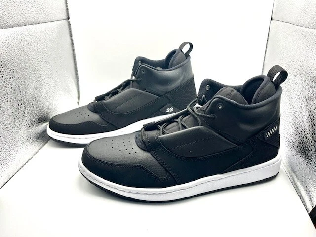 NIKE AIR JORDAN FADEAWAY Negro/Blanco TALLA EE. UU. Hombres 9/Mujeres 10.5 AO1329-011 Foto 2 de 4