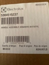 Genuine Electrolux / Frigidaire Handle Assembly OEM 5304515237 NEW 