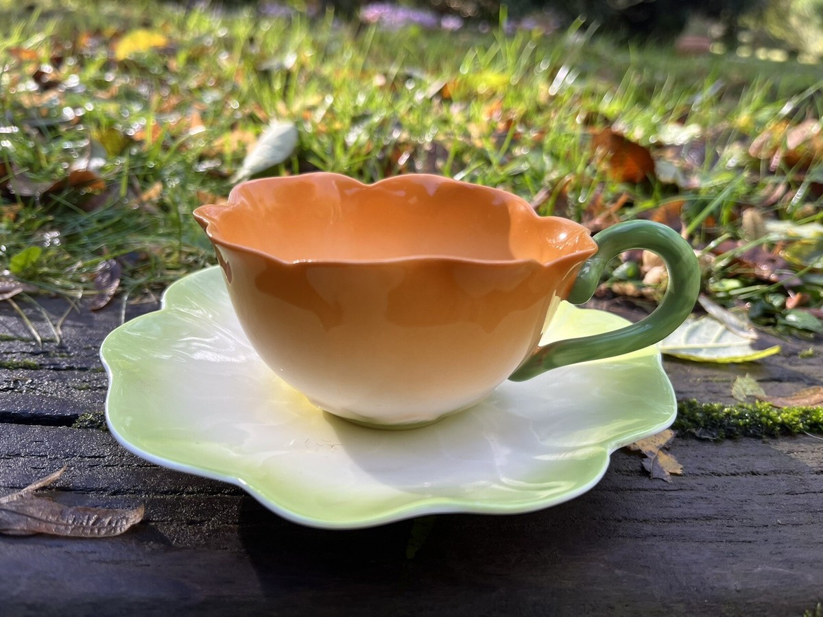 Lot De 7 Soucoupes Vintage Geneviève Lethu (1995) - 12 Cm - Pour Tasses - Style Rétro Déco