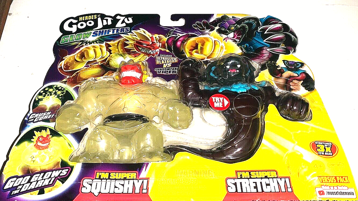 HEROES OF GOO JIT ZU 2022 GLOW SHIFTERS ULTRAGLOW BLAZAGON VS
