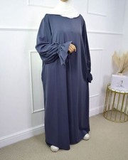 Muslim Women Kaftan Maxi Long Dress Dubai Abaya Ramadan Robe Party Gown Caftan