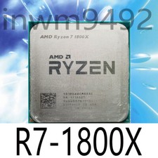 AMD Ryzen 7 1800X R7-1800X CPU Processors 3.6 GHz 14 nm 8-Core Socket AM4