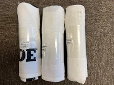 Lot of 3 NEW Gatorade Sideline Towel G White 22" x 42"