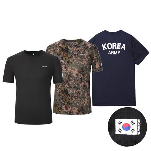 Treksta Korea Army Men's Round T-Shirts 