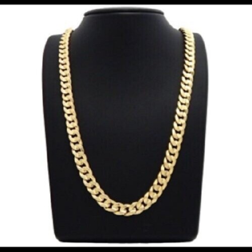 18K Gold Filled Miami Cuban Link Chain 