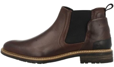Bullboxer Herren Echtleder Chelsea Boot brown