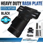 Bash Plate for Nissan Navara NP300 Intercool & Sump Guard Set 4mm Black D23