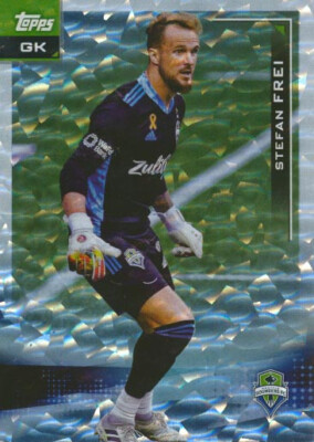 2021 Topps MLS WHITE ICE FOIL #28 STEFAN FREI - Seattle Sounders FC
