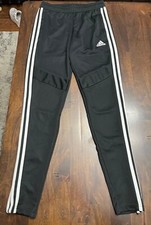 Adidas ClimaCool Black/3-Stripe Athletic Pants w/ Zip Ankle Womens Size XS 4-6 