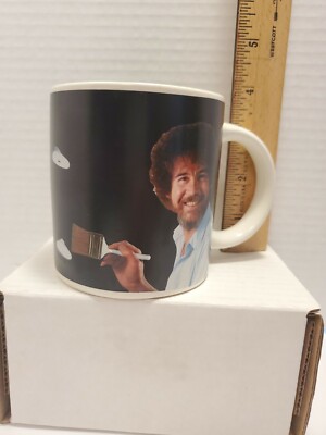 Bob Ross Self-Painting Ceramic Coffee Mug Heat Changing Activated Used -  BB24 | eBay