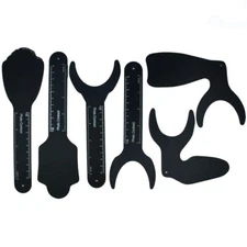 Dental Oral Photo Contrast Background Board Black Photographic Contraster 6 PCS