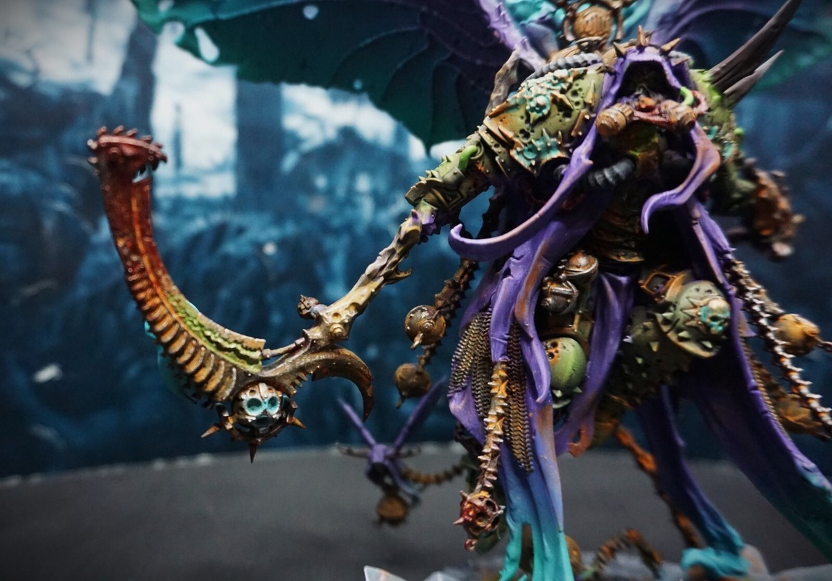 Miniature Prodotte In UK Warhammer 40K Death Guard Mortarion - Corpo Del Demone Primarca Di Nurgle, Pezzi Da Assemblare, Games Workshop Game Of Desire Miniature Prodotte In UK Warhammer 40K Death Guard Mortarion - Corpo Del Demone Primarca Di Nurgle, Pezzi Da Assemblare, Games Workshop Game Of Desire