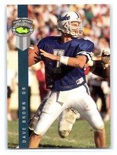1992 Four Sport Draft Pick Classic Football #301 Dave Brown   Duke Blue Devils