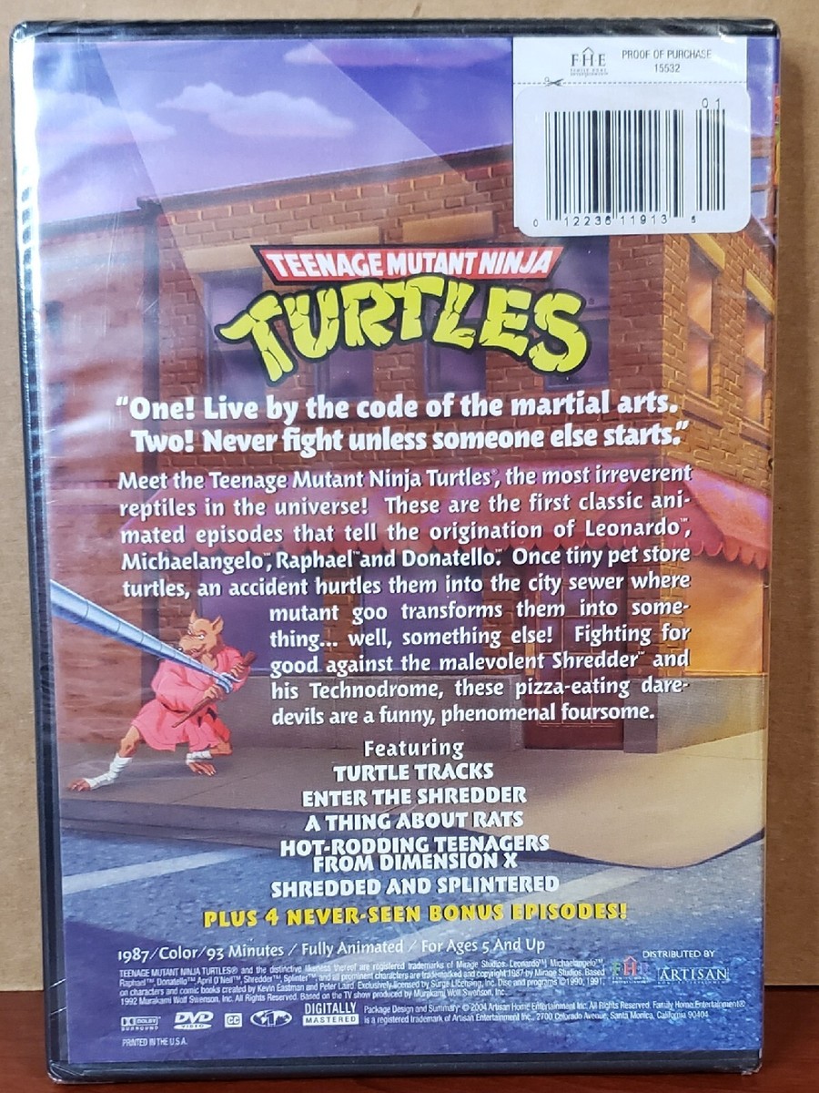 Teenage Mutant Ninja Turtles (DVD, 2004) 12236119135| eBay