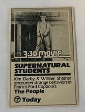 1979 small KGO tv ad~ horror movie THE PEOPLE Francis Ford Coppola