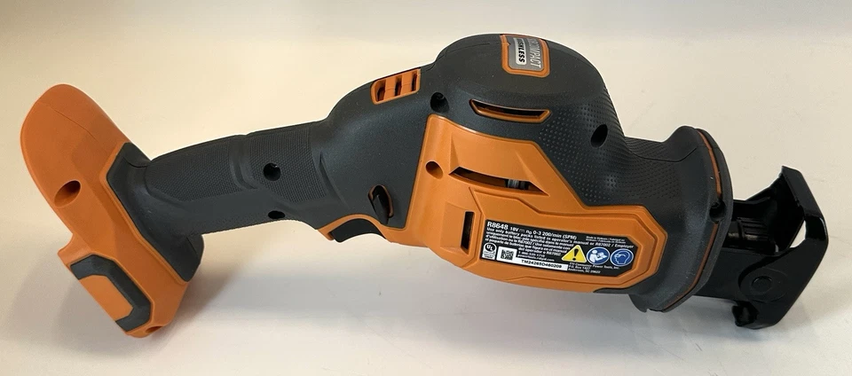 Ridgid 18V Subcompact Brushless One Handed Reciprocating Saw 2 Ah Battery R8648K - Image 4 of 4