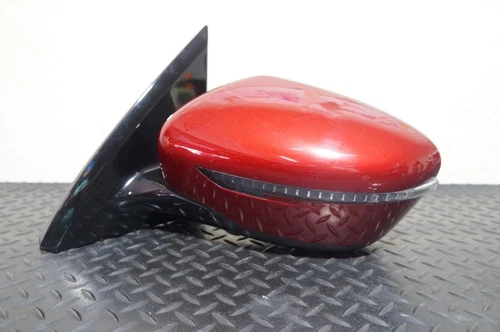 2017-2020 Nissan Pathfinder OEM Left Hand Driver Side Power Side Mirror RED