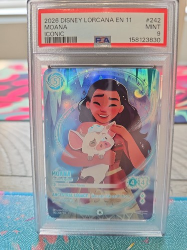 Moana - Curious Explorer graded PSA 9 for sale on eBay