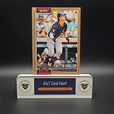 2026 Topps Series 1 Tristin English Gold /2026 #346 RC - Diamondback